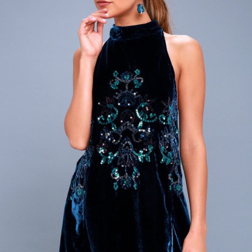 Free People Jill Sequin Dress